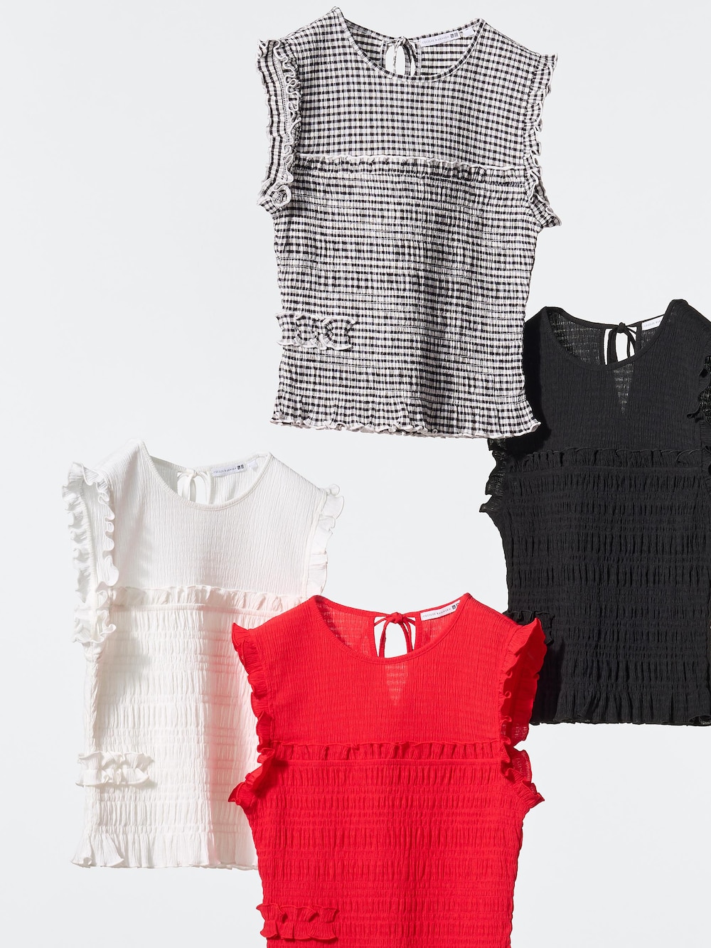 Uniqlo Shirring Top | Sleeveless — фото 5