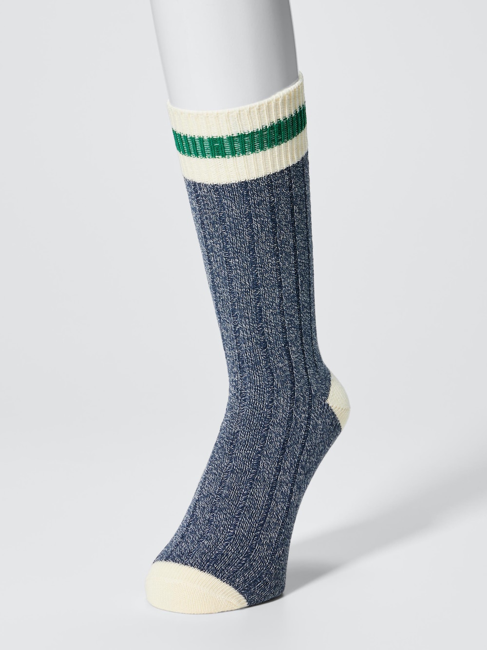 Мужские носки Uniqlo Socks | Bi-colored Melange — фото 2