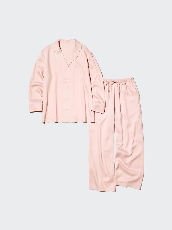 Satin Pyjamas (Long Sleeve)