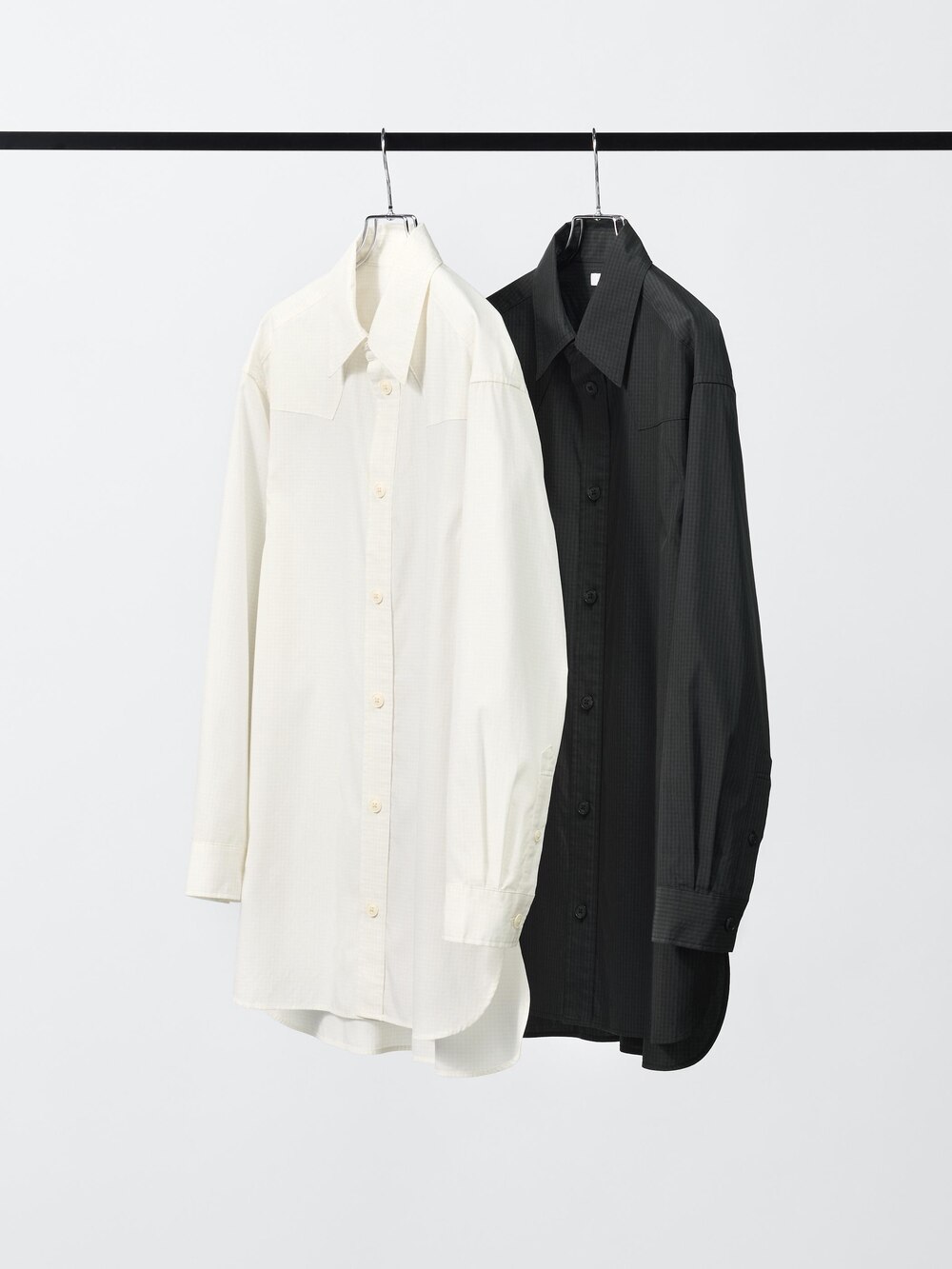 Женские рубашки Uniqlo Long Shirt — фото 5