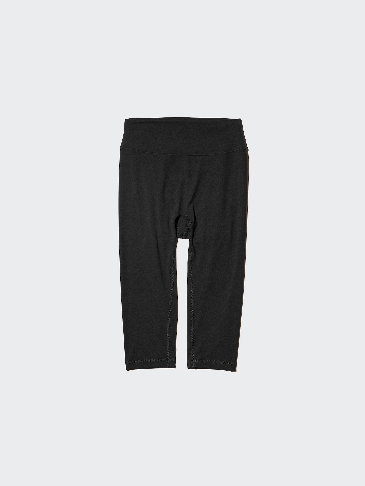 Женские леггинсы Uniqlo Ultra Stretch Active Capri, цвет: Чёрный — фото 2