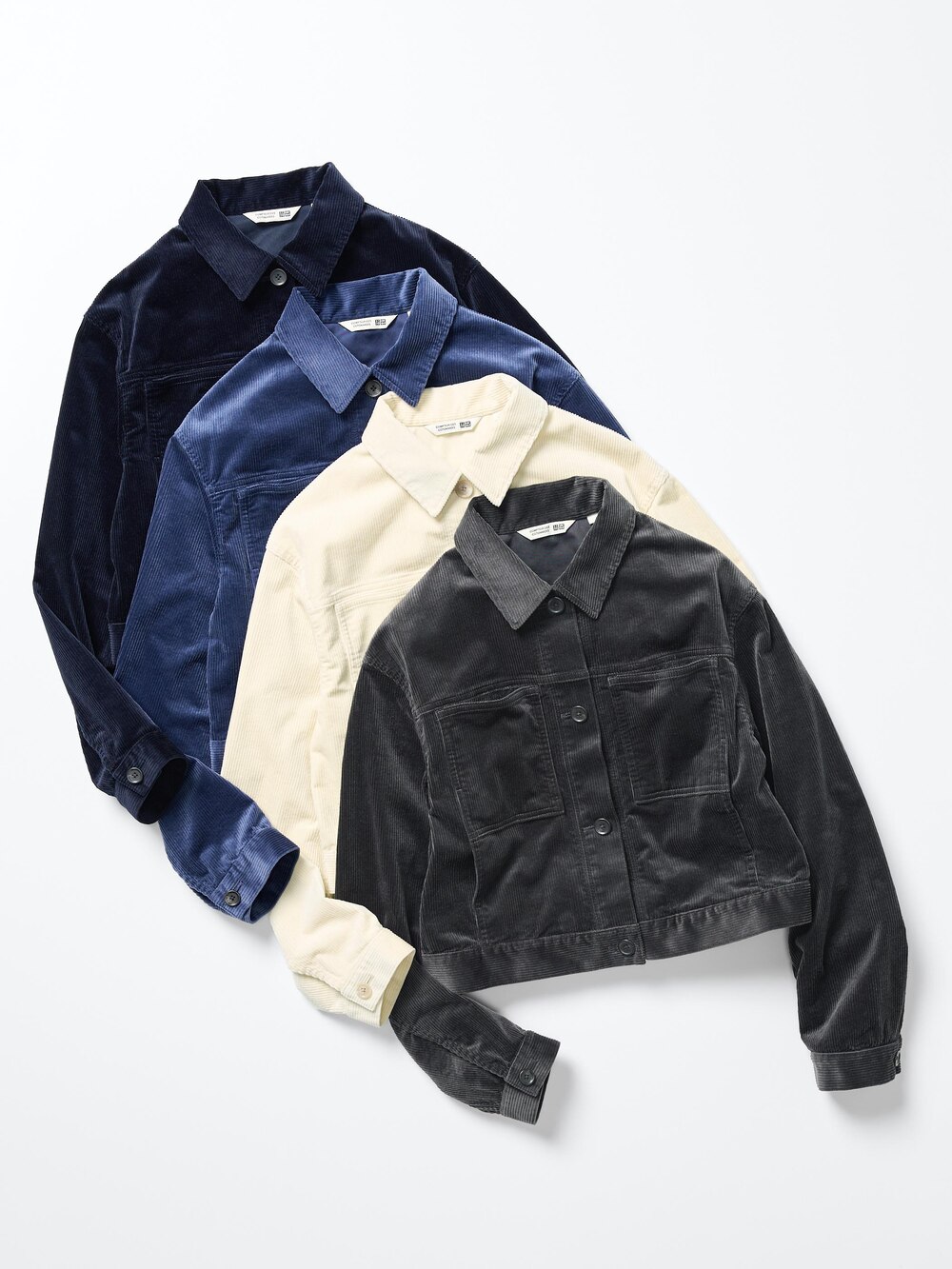 Женские куртки Uniqlo Corduroy Short Jacket — фото 4