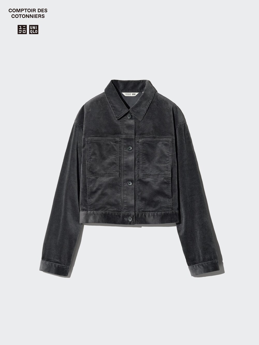 Женские куртки Uniqlo Corduroy Short Jacket — фото 5