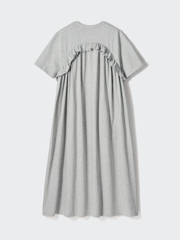 T-Shirt -Kleid (Rüschen, Kurzarm)