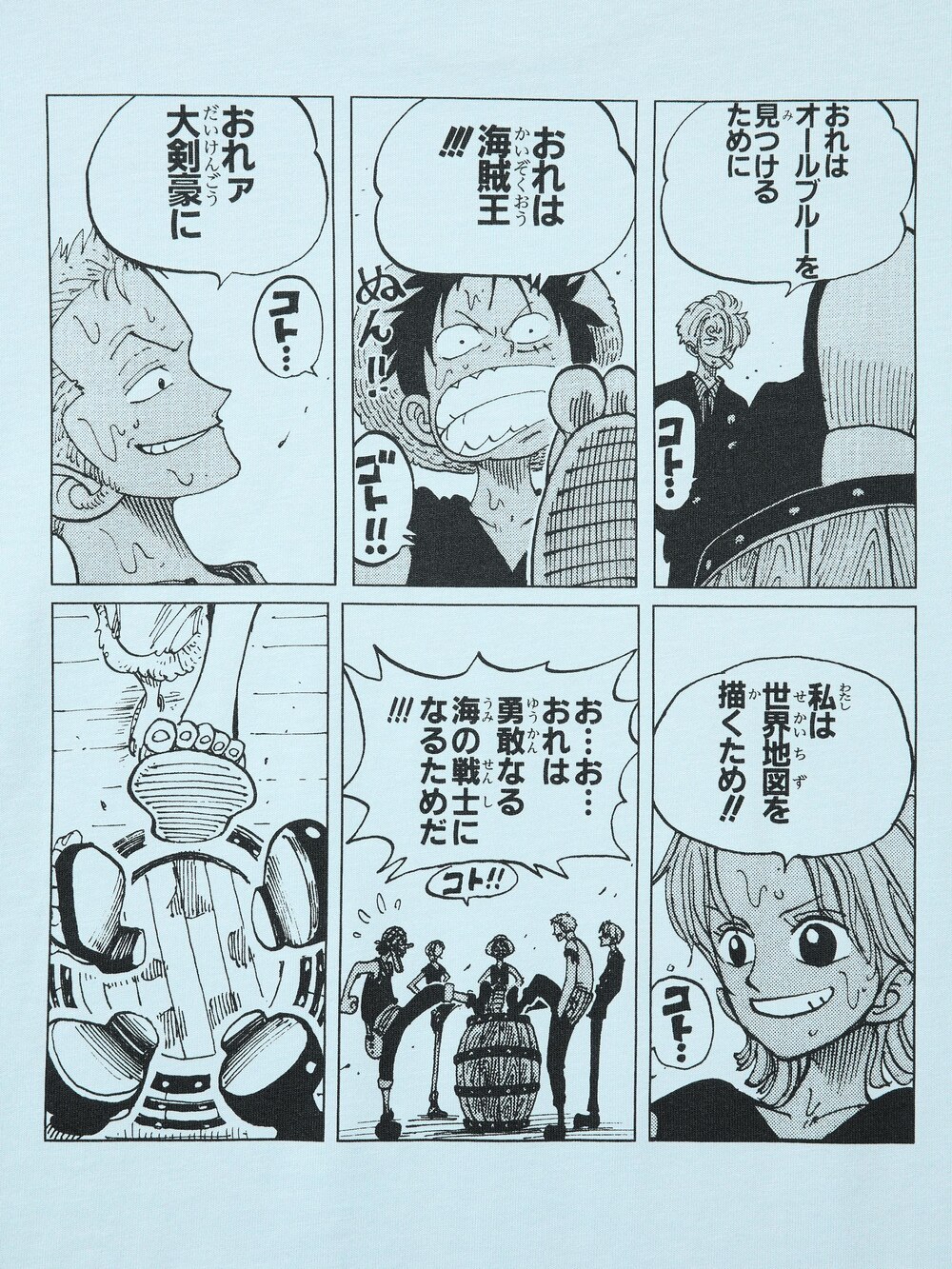 Uniqlo MANGA UT SHUEISHA 100th UT Graphic T-Shirt | ONE PIECE — фото 9