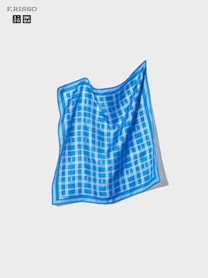 Silk Scarf | Check Printed