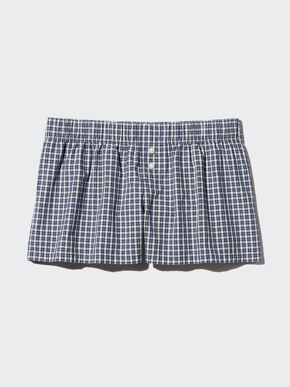 Uniqlo Cotton Boxer Easy Shorts | Check — фото 3