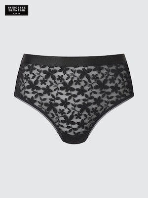 Micro Lace High Waist Briefs