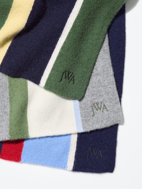 Wool Cashmere Blend Stole
