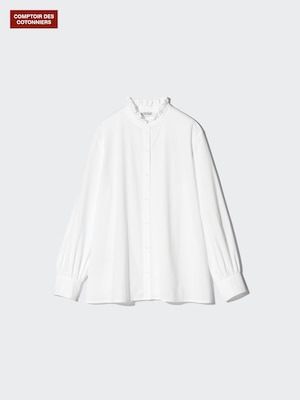 Cotton Frill Blouse