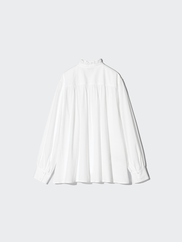 Cotton Frill Blouse