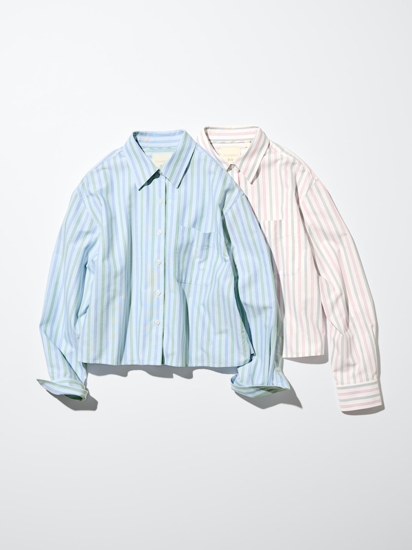 Oxford Boxy Shirt (Striped)