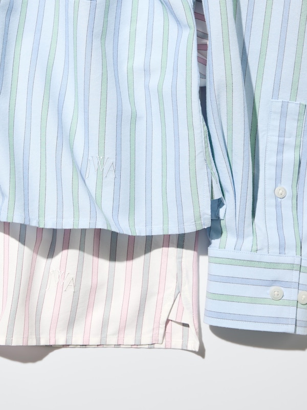 Oxford Boxy Shirt (Striped)