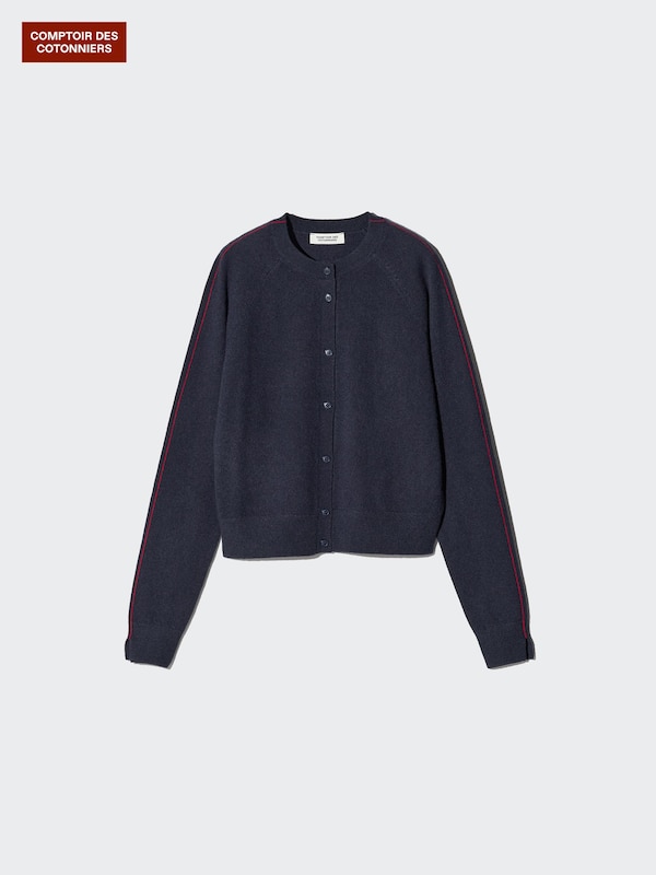 Crew Neck Cardigan