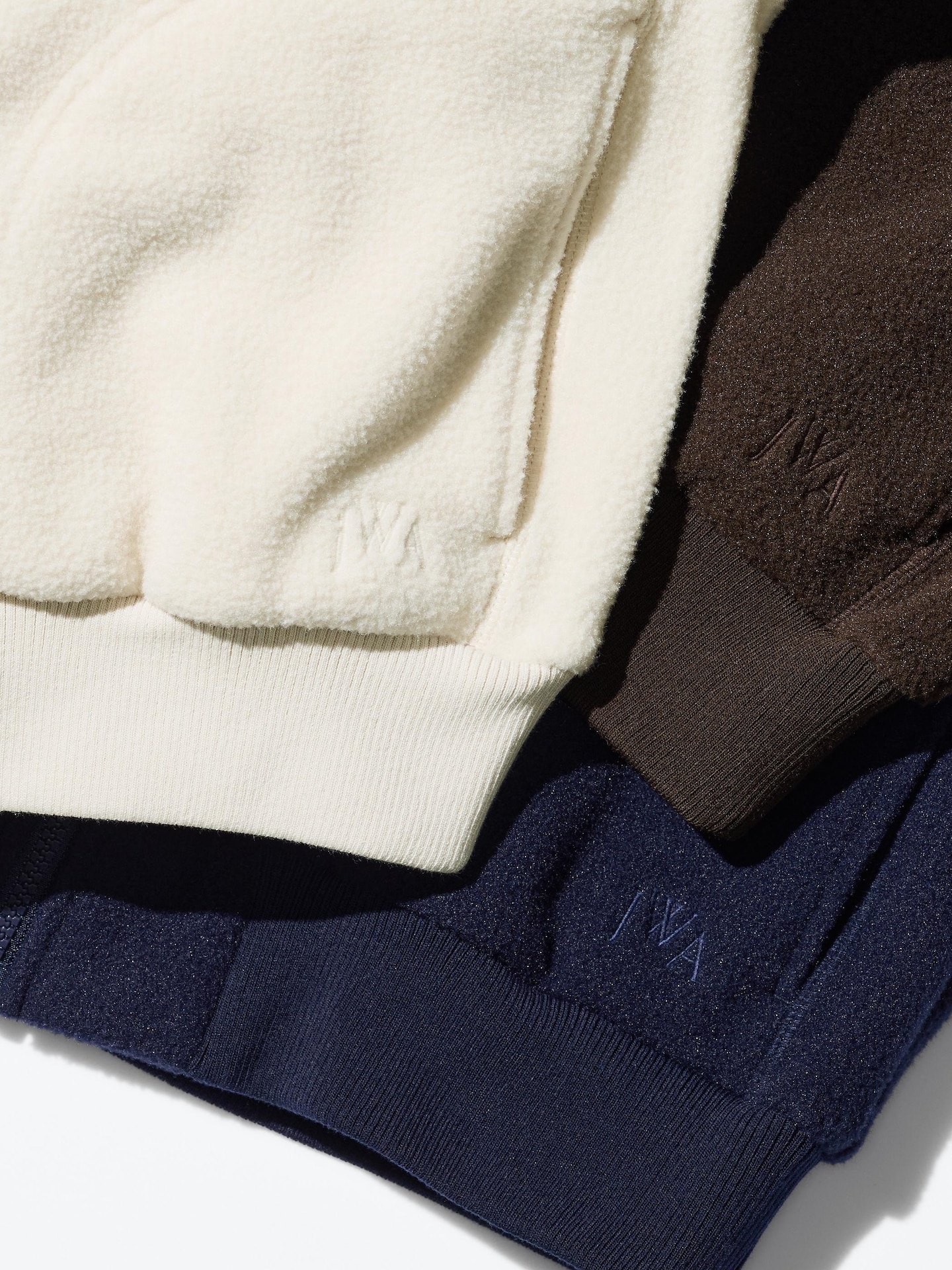 Женские куртки Uniqlo Fleece Short Blouson, цвет: Тёмный коричневый — фото 3