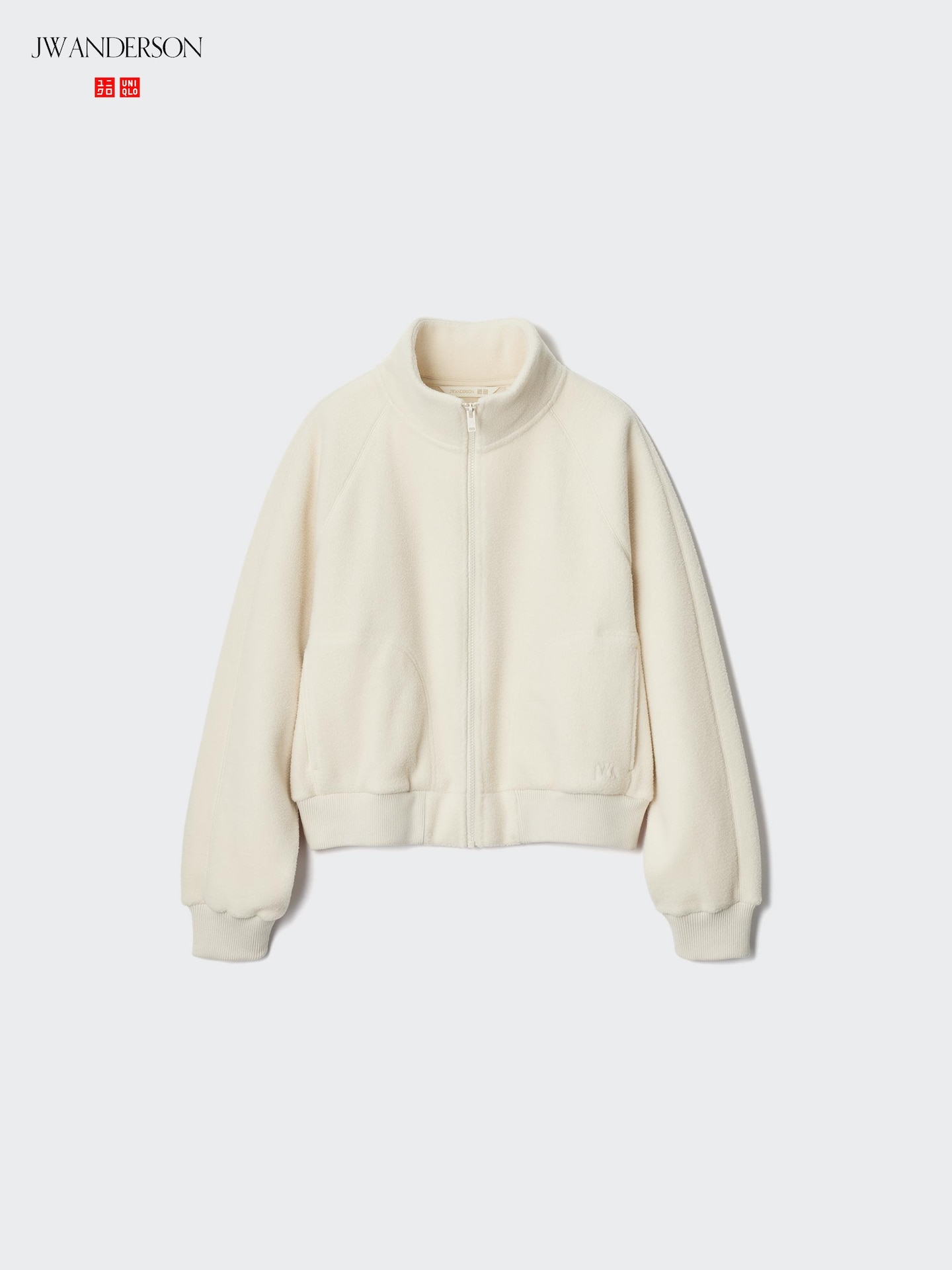 Женские куртки Uniqlo Fleece Short Blouson, цвет: Тёмный коричневый — фото 4