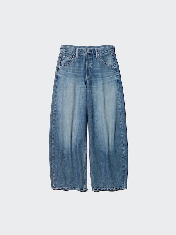 Jeans Baggy Gamba Larga (Misura corta)