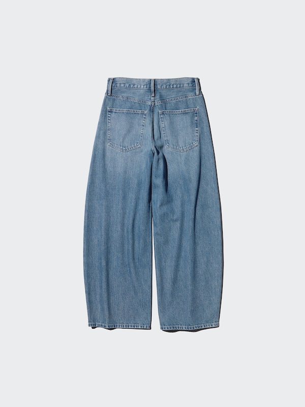 Jeans Baggy Gamba Larga (Misura corta)