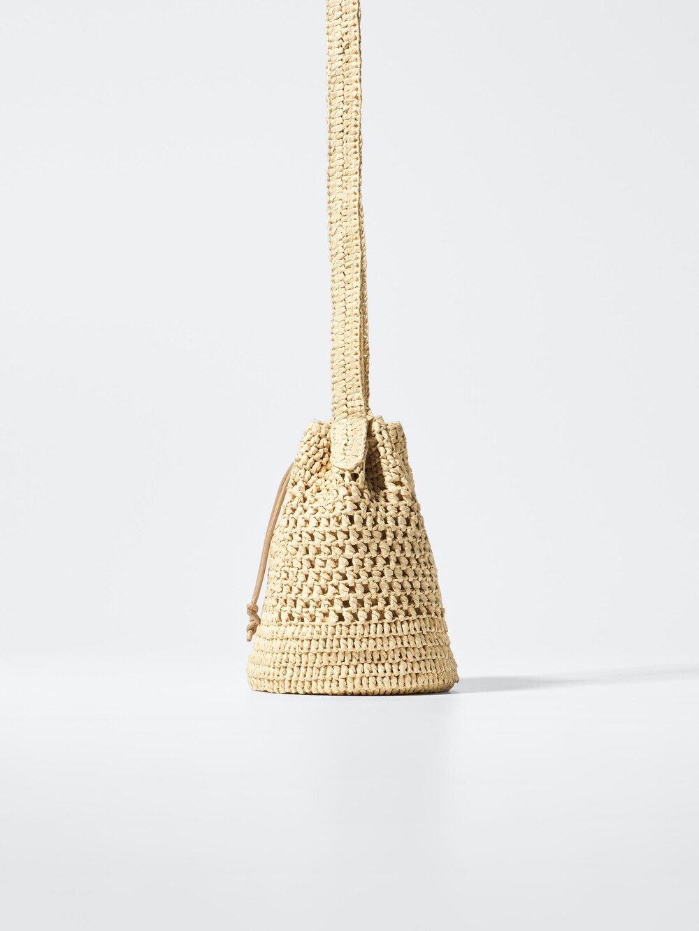 Uniqlo Crochet Drawstring Bag — фото 5