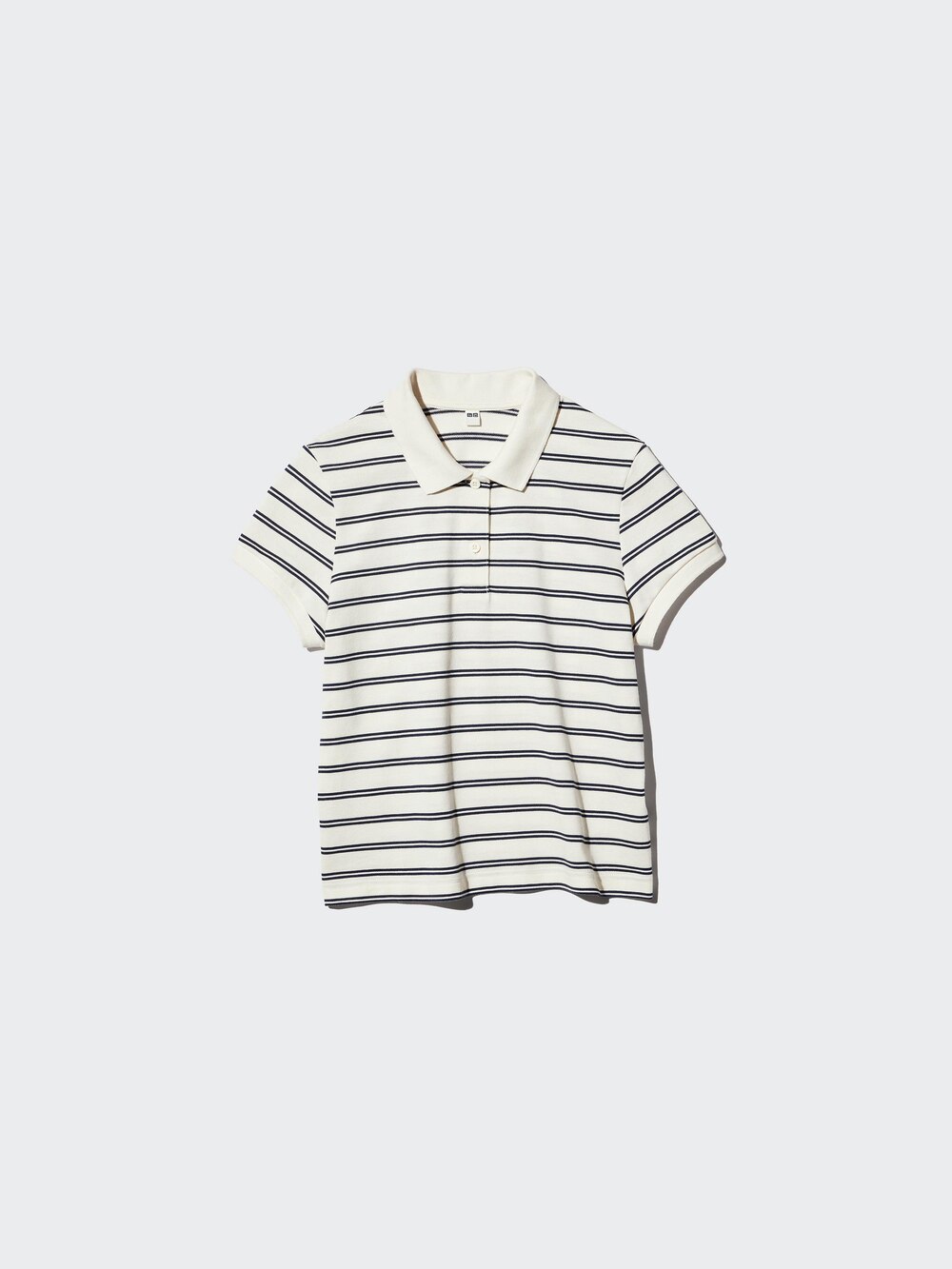 Uniqlo Pique Mini Polo Shirt | Striped — фото 2
