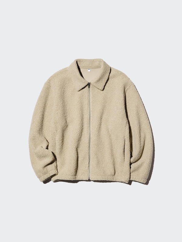 Pile Lined Fleece Blouson