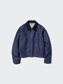 VESTE COURTE À ZIP INTÉGRAL