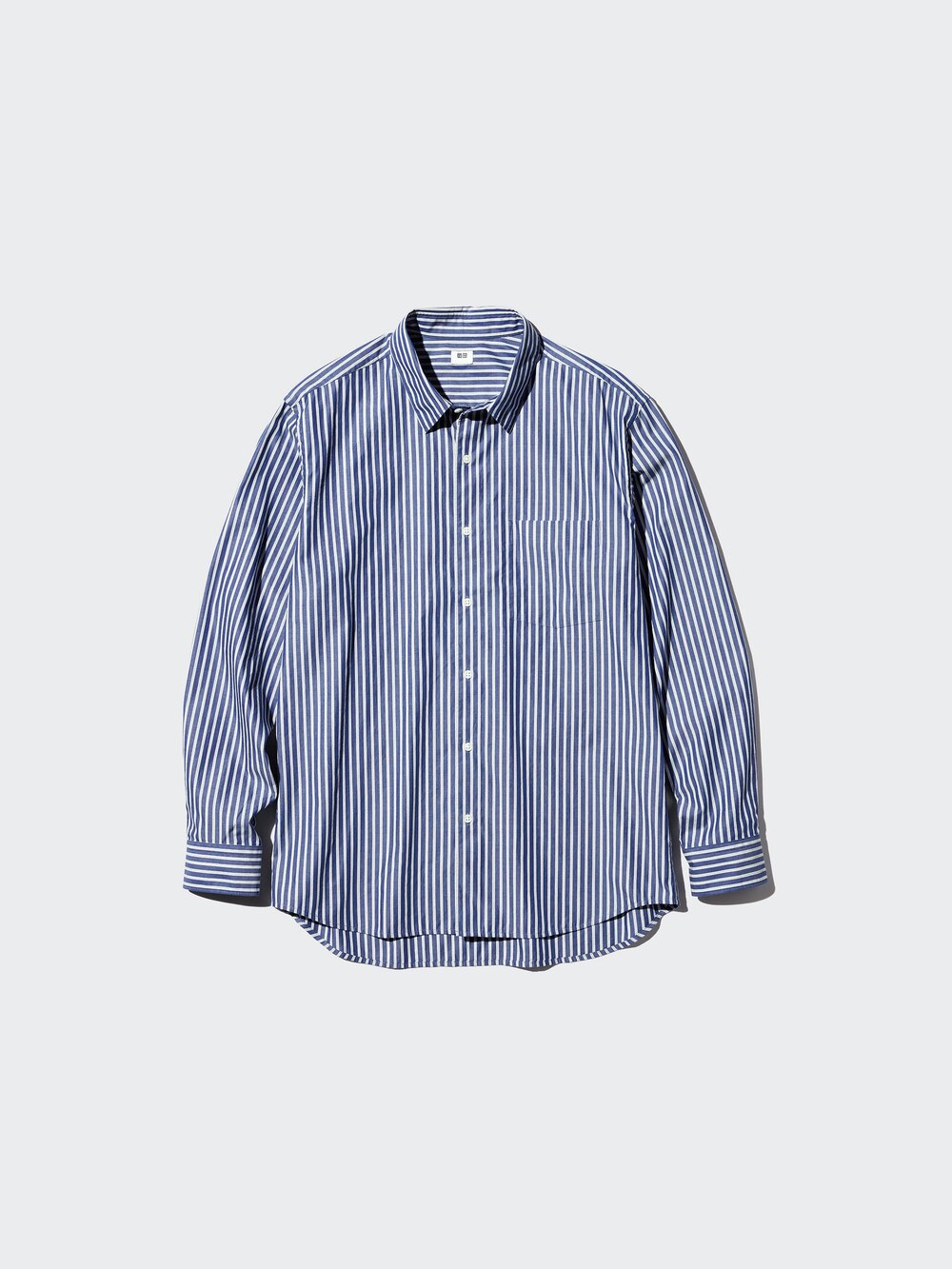 Uniqlo Broadcloth Shirt | Striped — фото 7