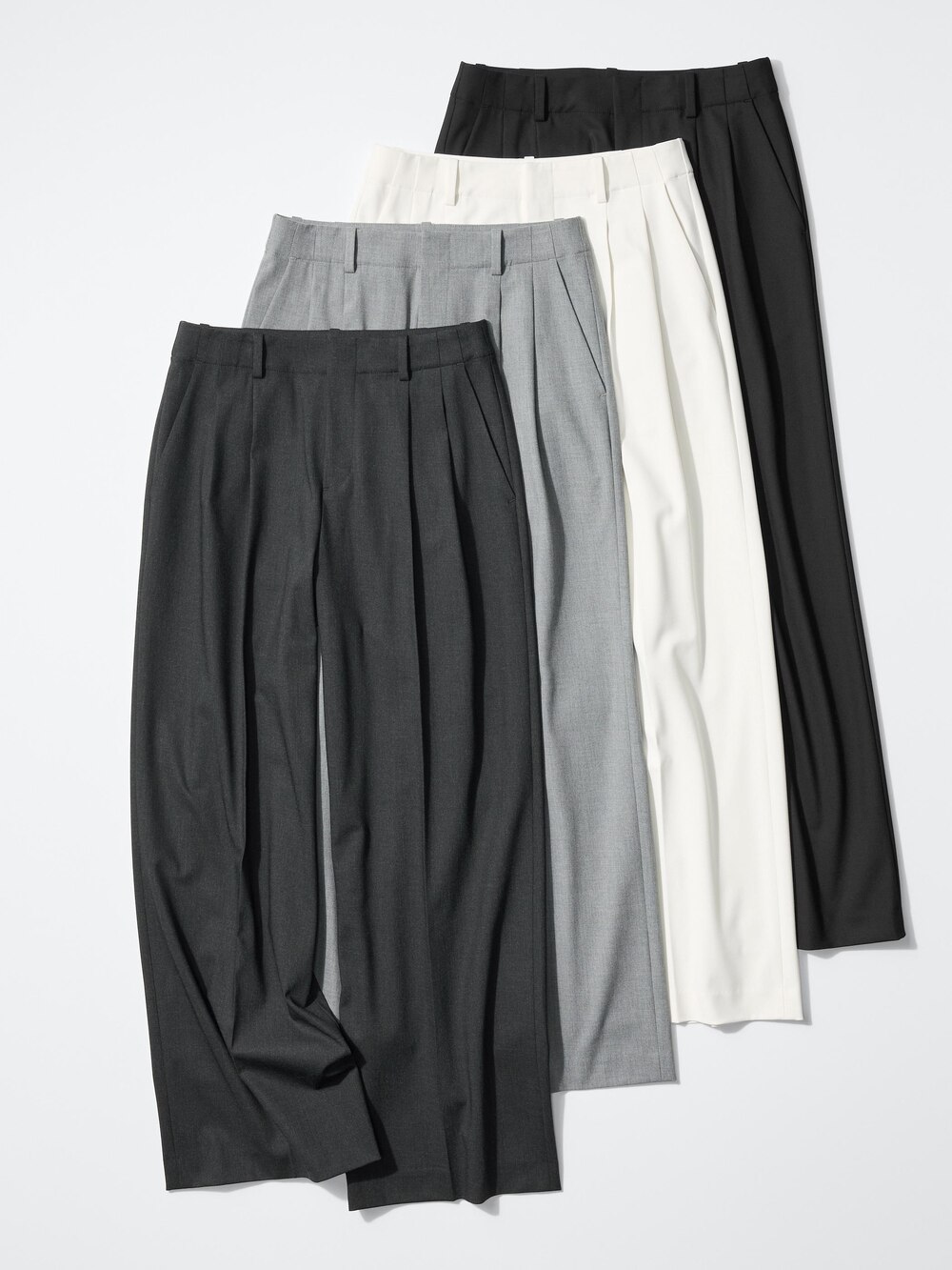 Uniqlo Smart Wide Straight Pants | Tall — фото 4
