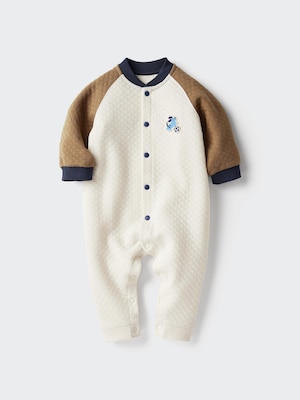 Quilted One Piece Outfit Long Sleeve