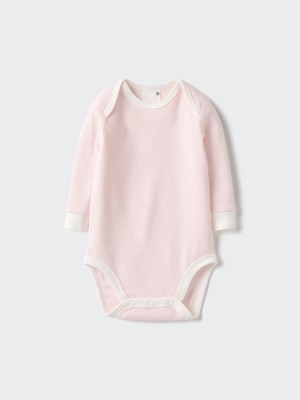 Baby Long Sleeve Bodysuit | Ribbed