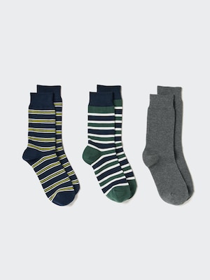 Socks (Striped, 3 Pairs)