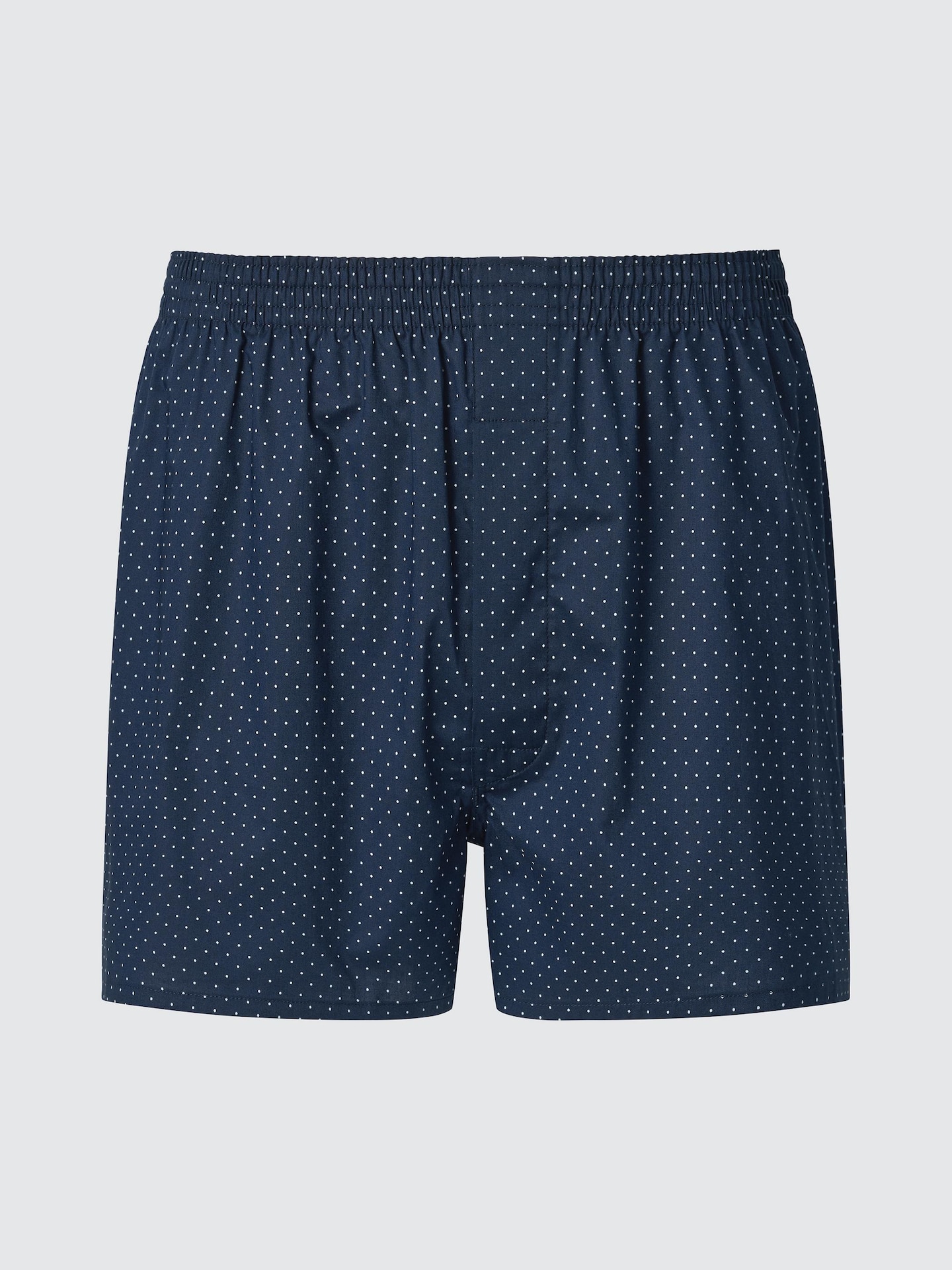 Мужские тканые трусы-боксеры Uniqlo, в горошек — фото 1