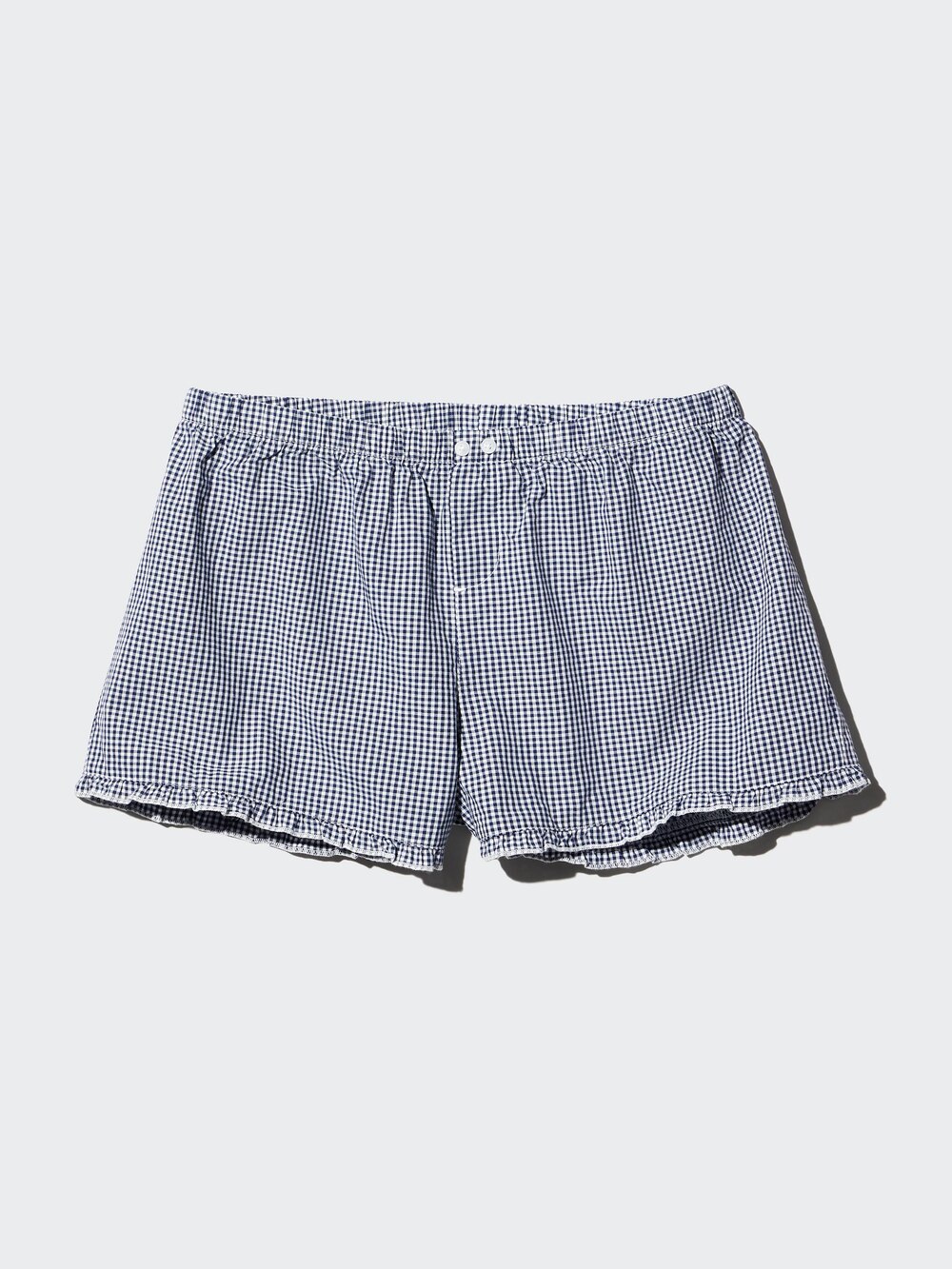 Uniqlo Cotton Boxer Easy Shorts | Gingham — фото 4
