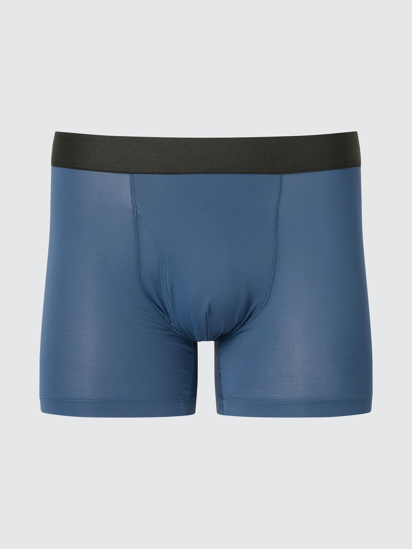 Трусы-боксеры AIRism Bicolor для мужчин — Uniqlo, цвет: Синий — фото 1