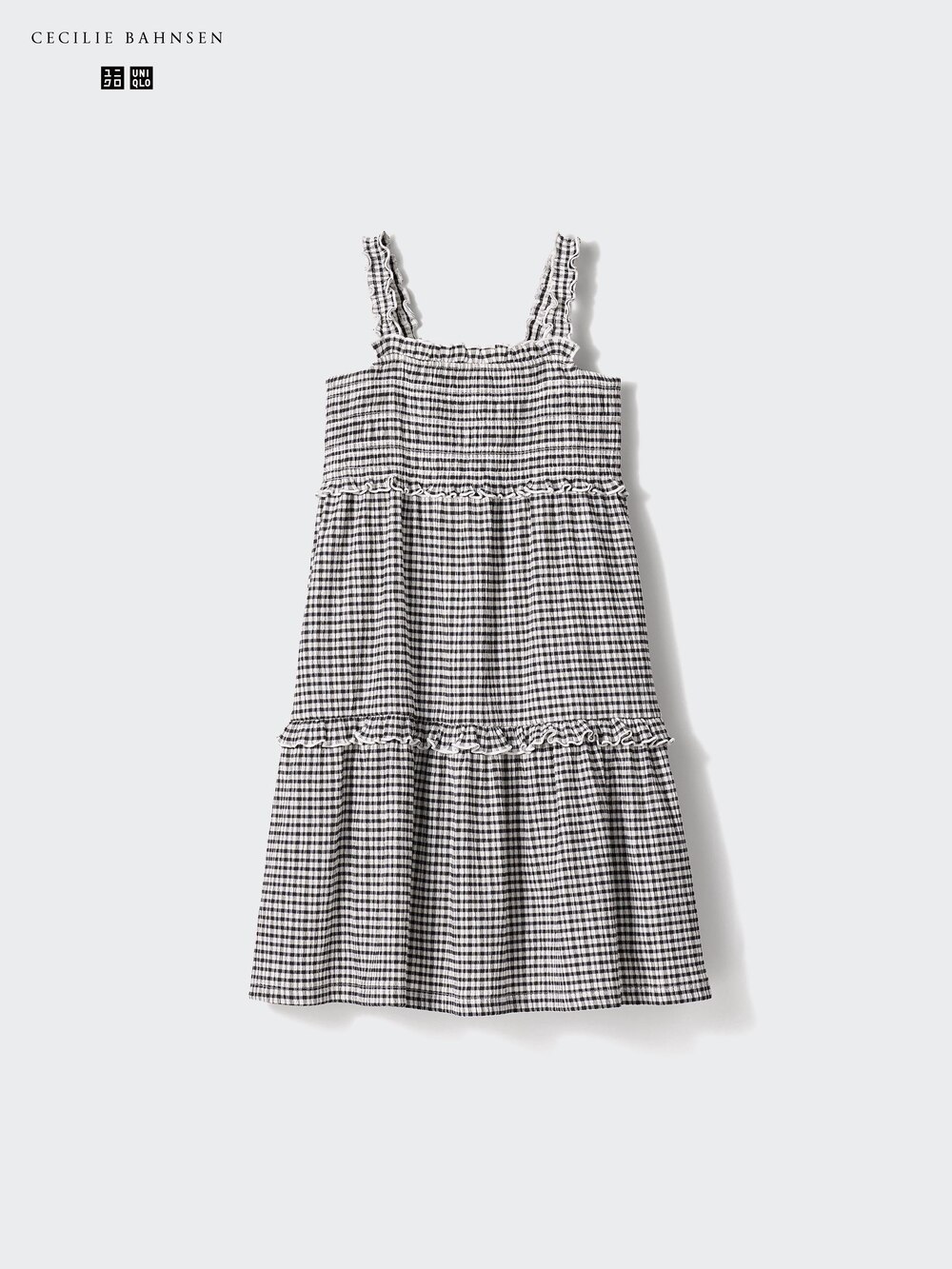 Uniqlo Shirring Dress | Check — фото 7