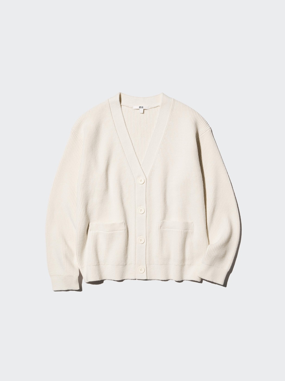 Женские кардиганы Uniqlo Relaxed V-Neck Cardigan — фото 3
