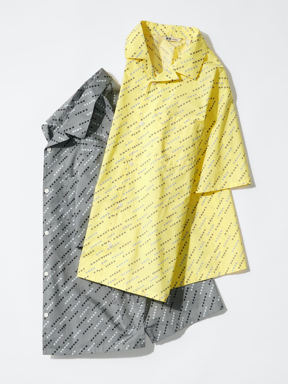 Uniqlo Broadcloth Shirt | Short Sleeve | Print — фото 5