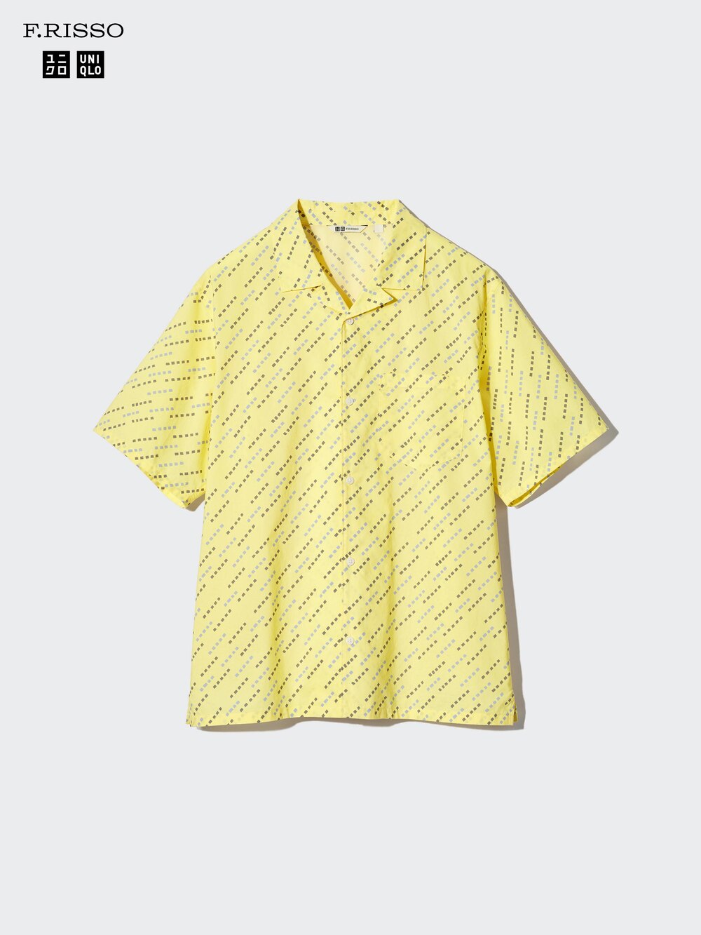 Uniqlo Broadcloth Shirt | Short Sleeve | Print — фото 7