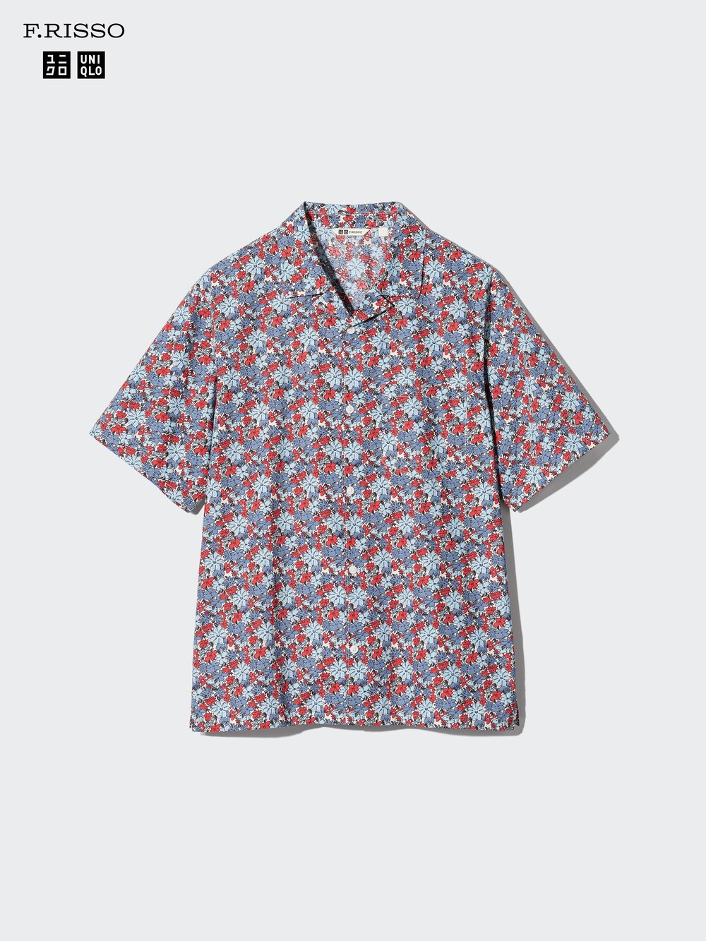 Uniqlo Broadcloth Shirt | Short Sleeve | Print — фото 7