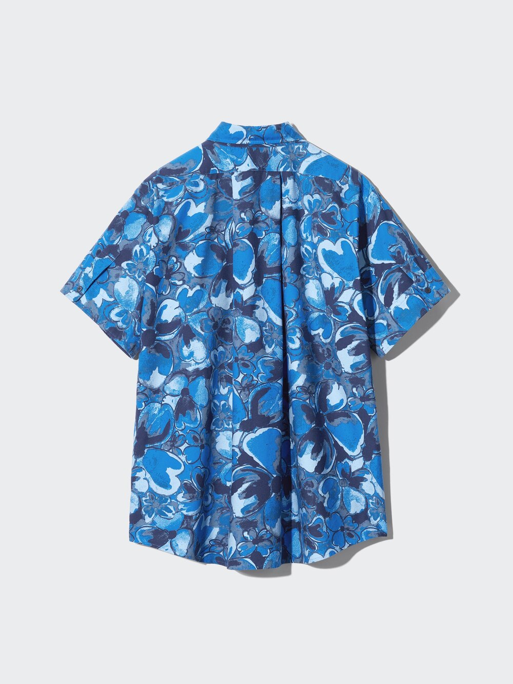 Uniqlo Oxford Oversized Shirt | Short Sleeve | Printed — фото 7