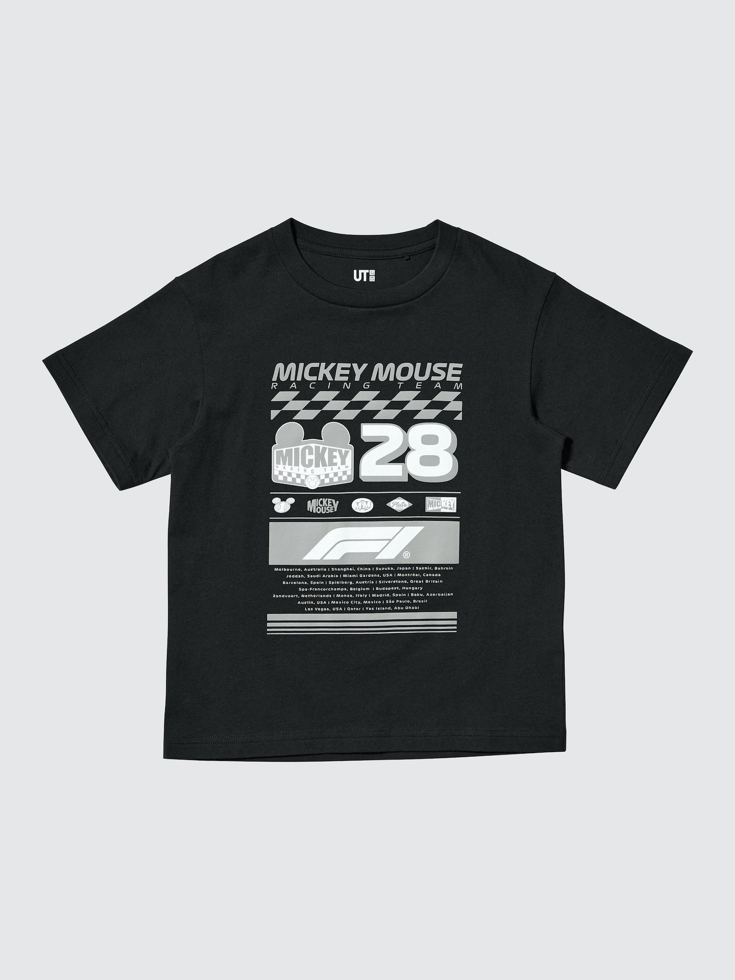 F1 x Disney JAPAN GP Tシャツ　MICKEY 黒　XL F1 x Disney JAPAN GP Tシャツ MICKEY 黒 XL 【公式通販】