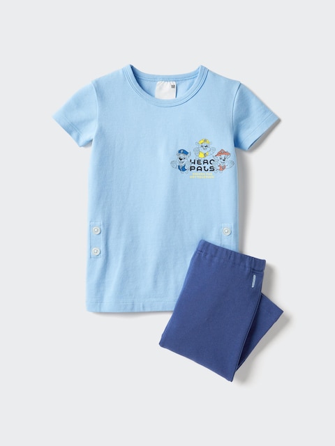 Uniqlo Baby DRY Pajamas | Short Sleeve | Paw Patrol