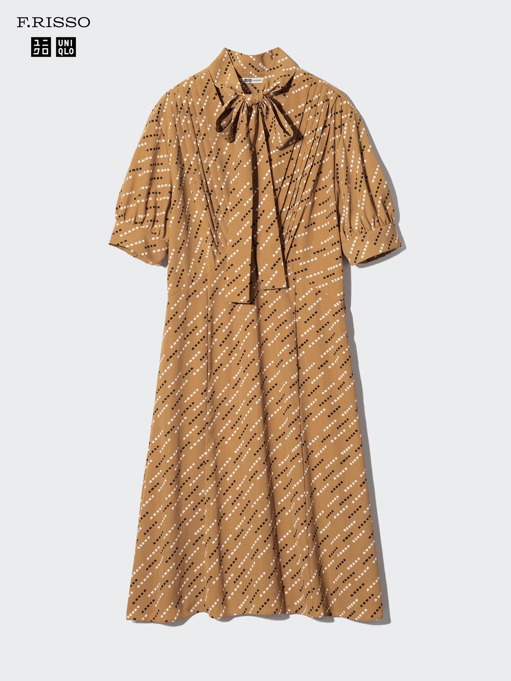 Uniqlo Bow Tie Dress | Print — фото 4
