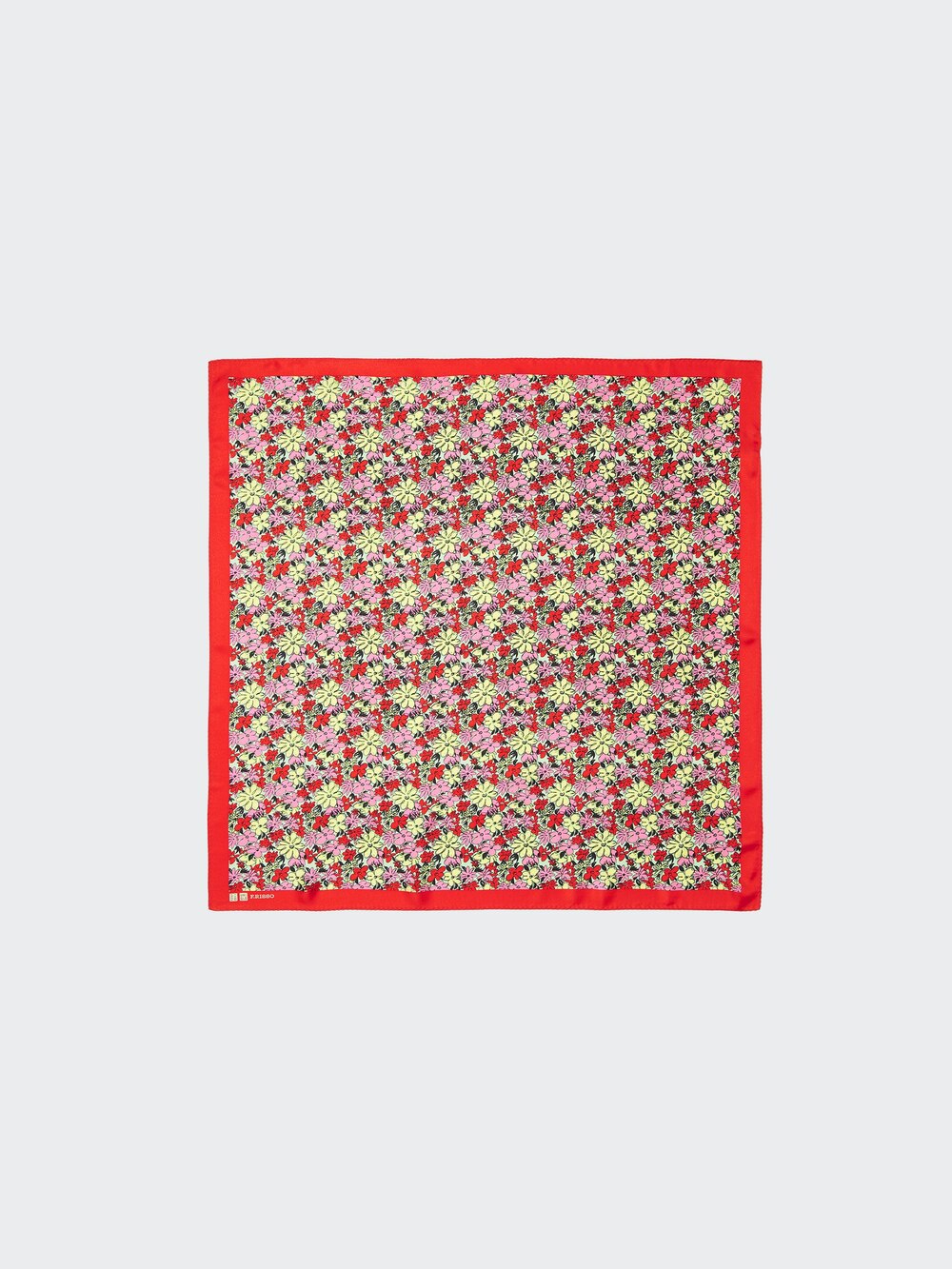 Женские аксессуары Uniqlo Silk Scarf | Flower Printed — фото 5