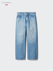 Straight Jeans | Distressed