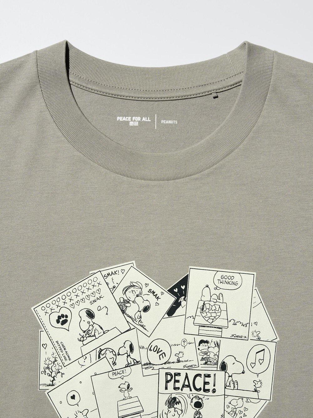 Uniqlo PEACE FOR ALL Graphic T-Shirt | PEANUTS — фото 6