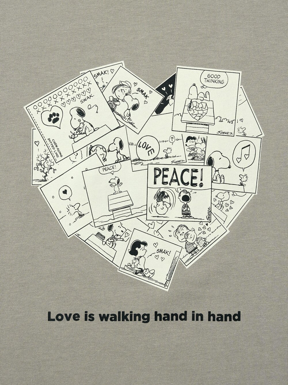 Uniqlo PEACE FOR ALL Graphic T-Shirt | PEANUTS — фото 7