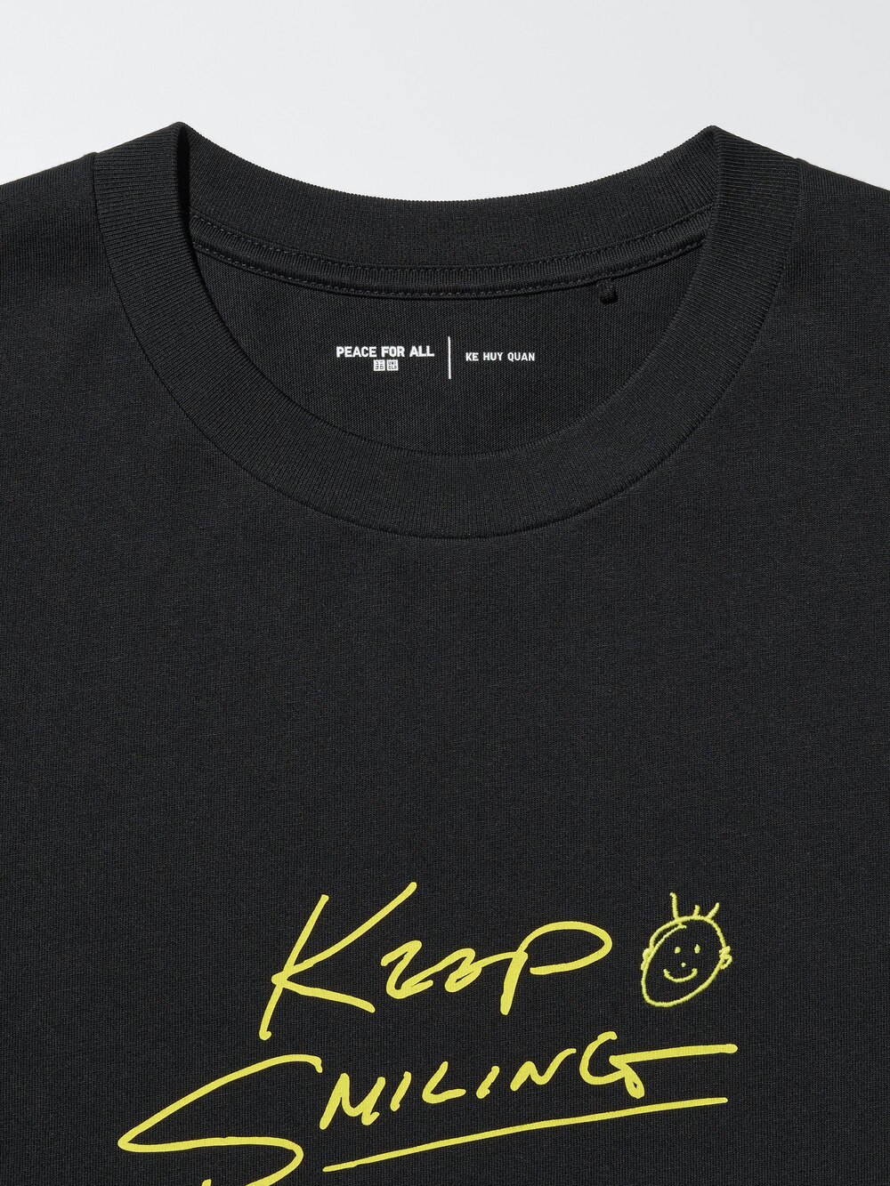 Uniqlo PEACE FOR ALL Graphic T-Shirt | Ke Huy Quan — фото 5