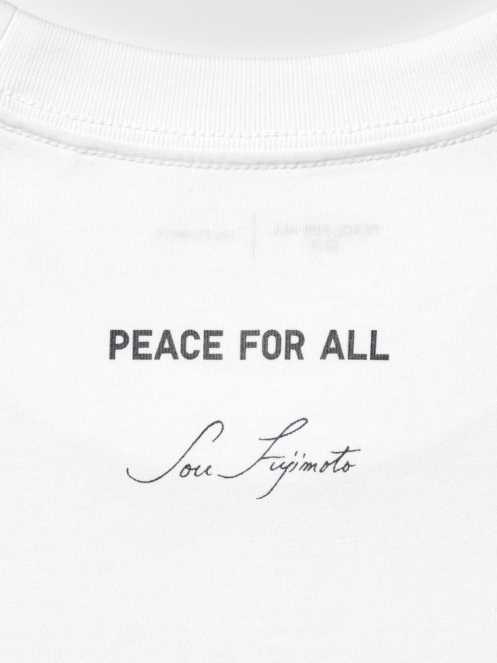 Мужские футболки Uniqlo PEACE FOR ALL Graphic T-Shirt Sou Fujimoto — фото 9
