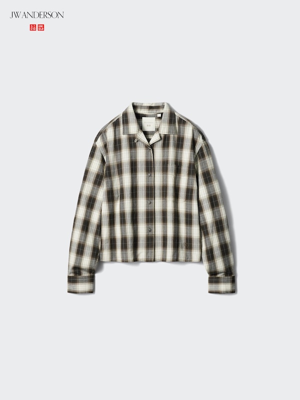 Flannel Boxy Shirt | Check